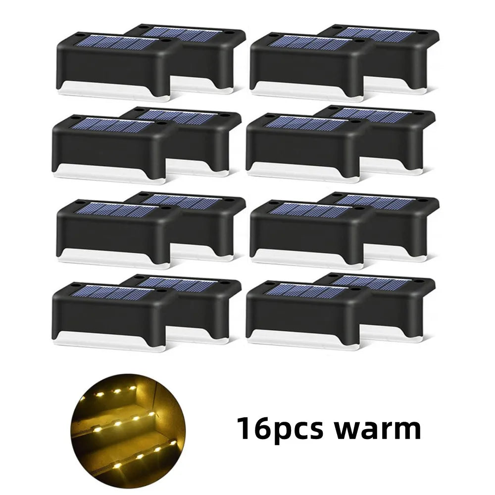 16 x Solar Deck Lights Outdoor